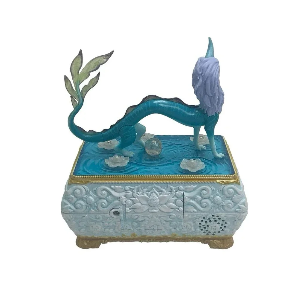 Disney Raya and The Last Dragon Sisu Dragon Chest Jewelry Box Features Co... New